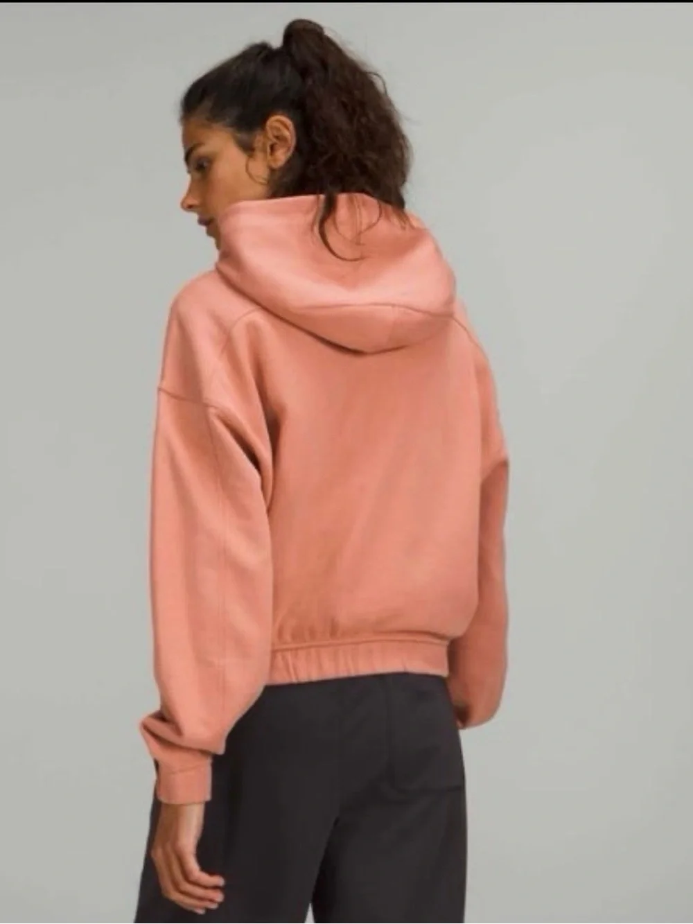 Lululemon Cropped Pullover Hoodie